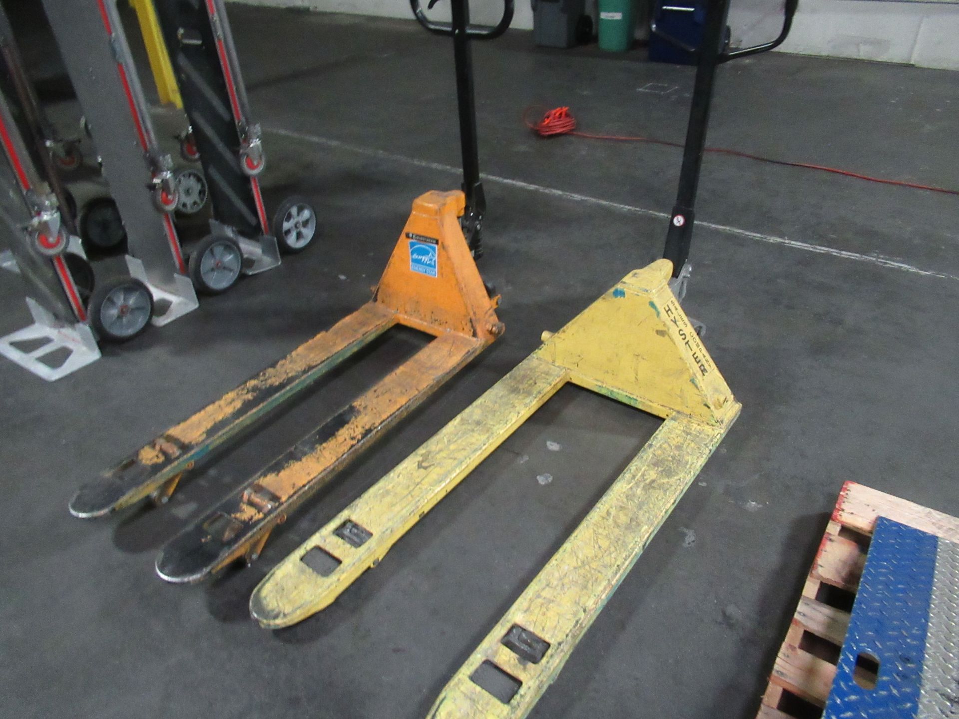 Lot of (3) Pallet Jacks