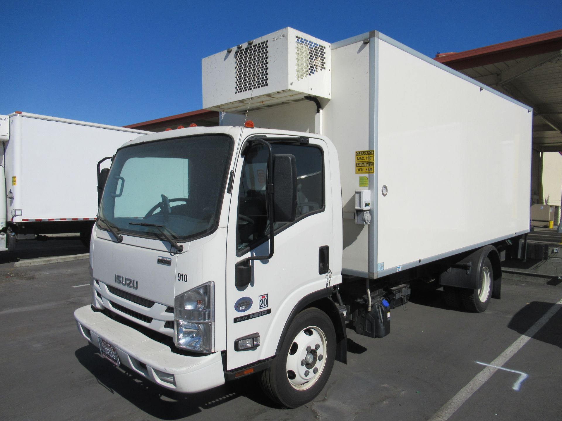 2017 Isuzu refrigerated truck