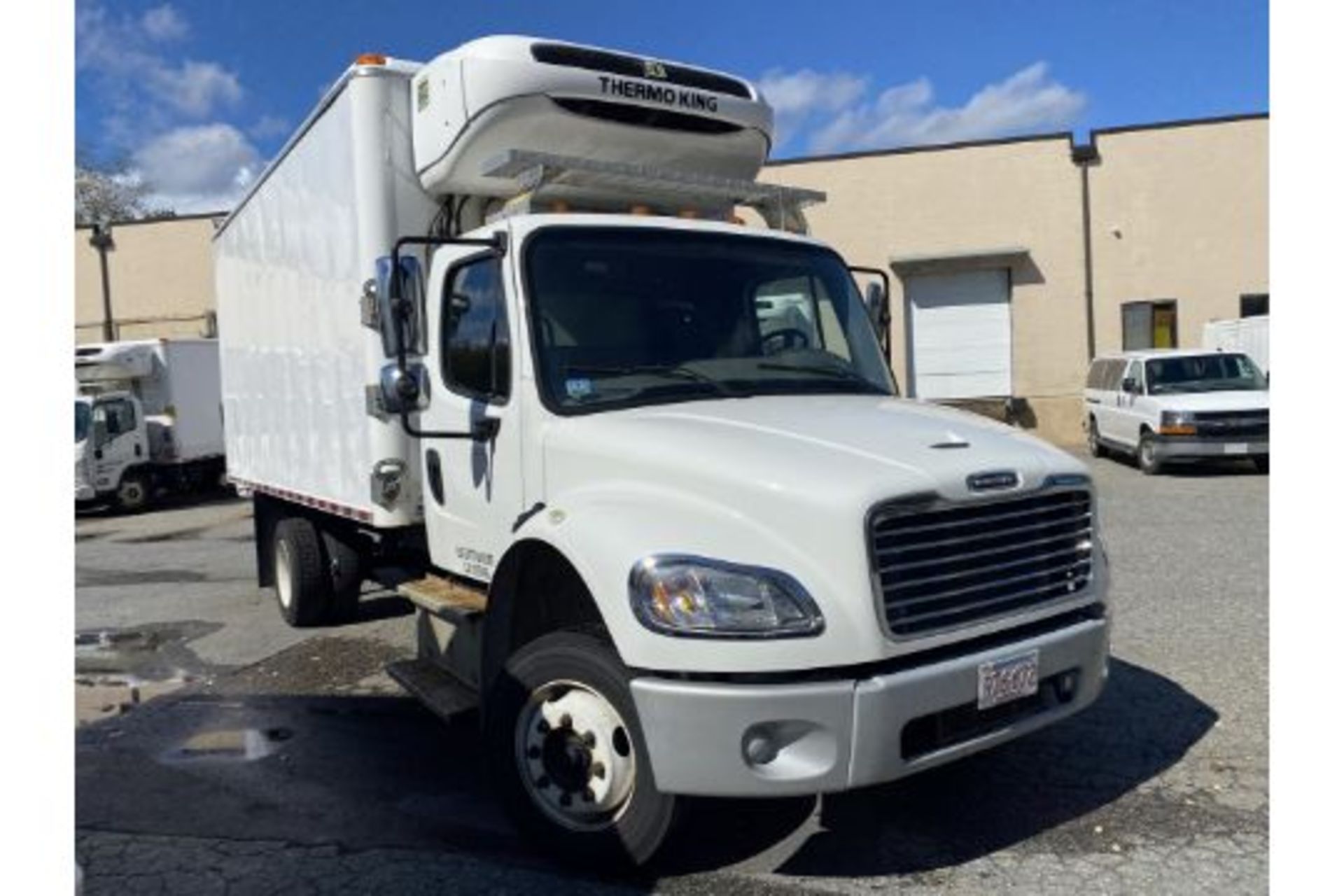 2015 Freightliner M2 16' refrigerated truck, 25500 GVW, 87584 Miles, VIN# 1FVACWDU7FHGN4748, with