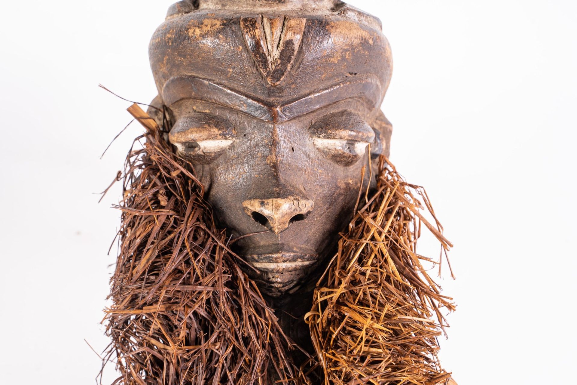 Arte africana Mbuya mask, PendeR.D..Congo. - Bild 2 aus 4