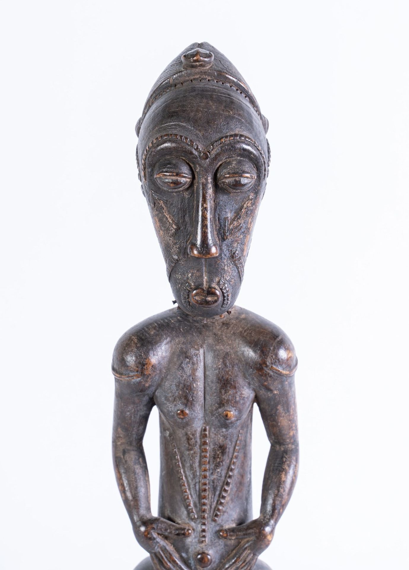 Arte africana Standing figure blolo bian, Baule Ivory Coast . - Bild 2 aus 5