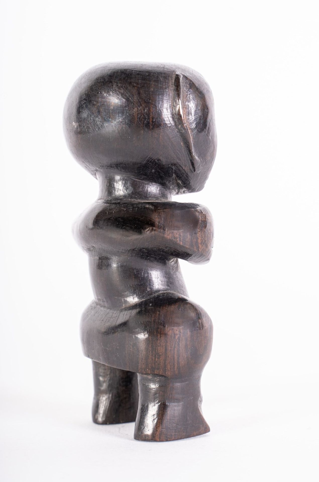 Arte africana Figure in ebony and bone, LegaD.R..Congo. - Bild 2 aus 2