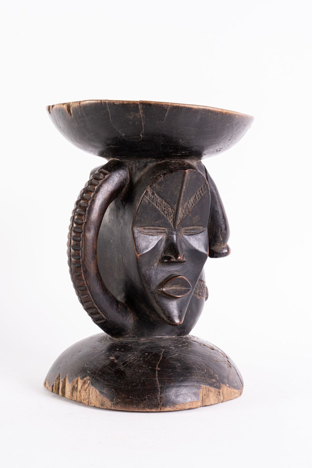 Arte africana Dan ritual stool Liberia. - Bild 2 aus 4