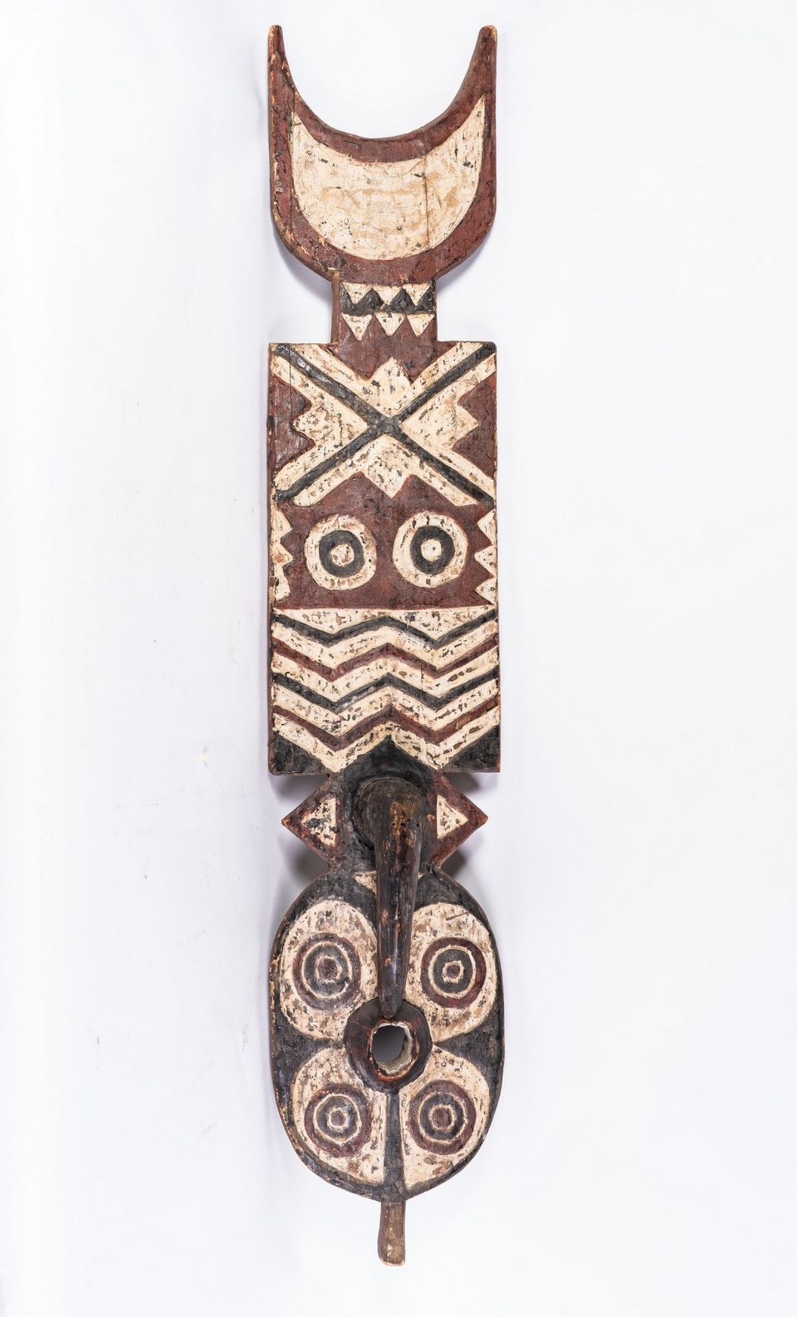 Arte africana Nwantantay â€œplankâ€ mask, Bwa or Wimiana Burkina Faso.