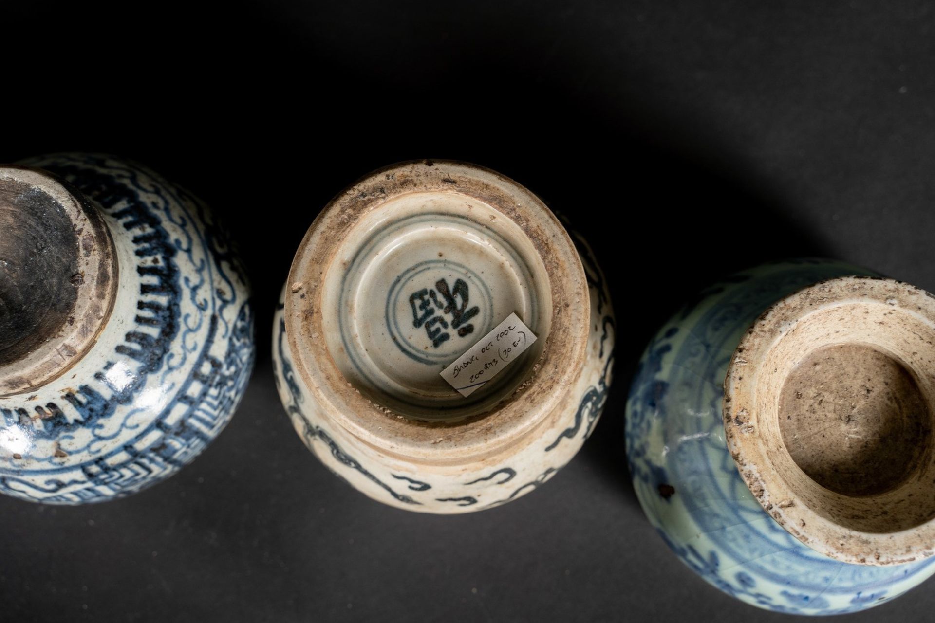 Arte Cinese Four incense containersChina, Qing, 18th century. - Bild 5 aus 5