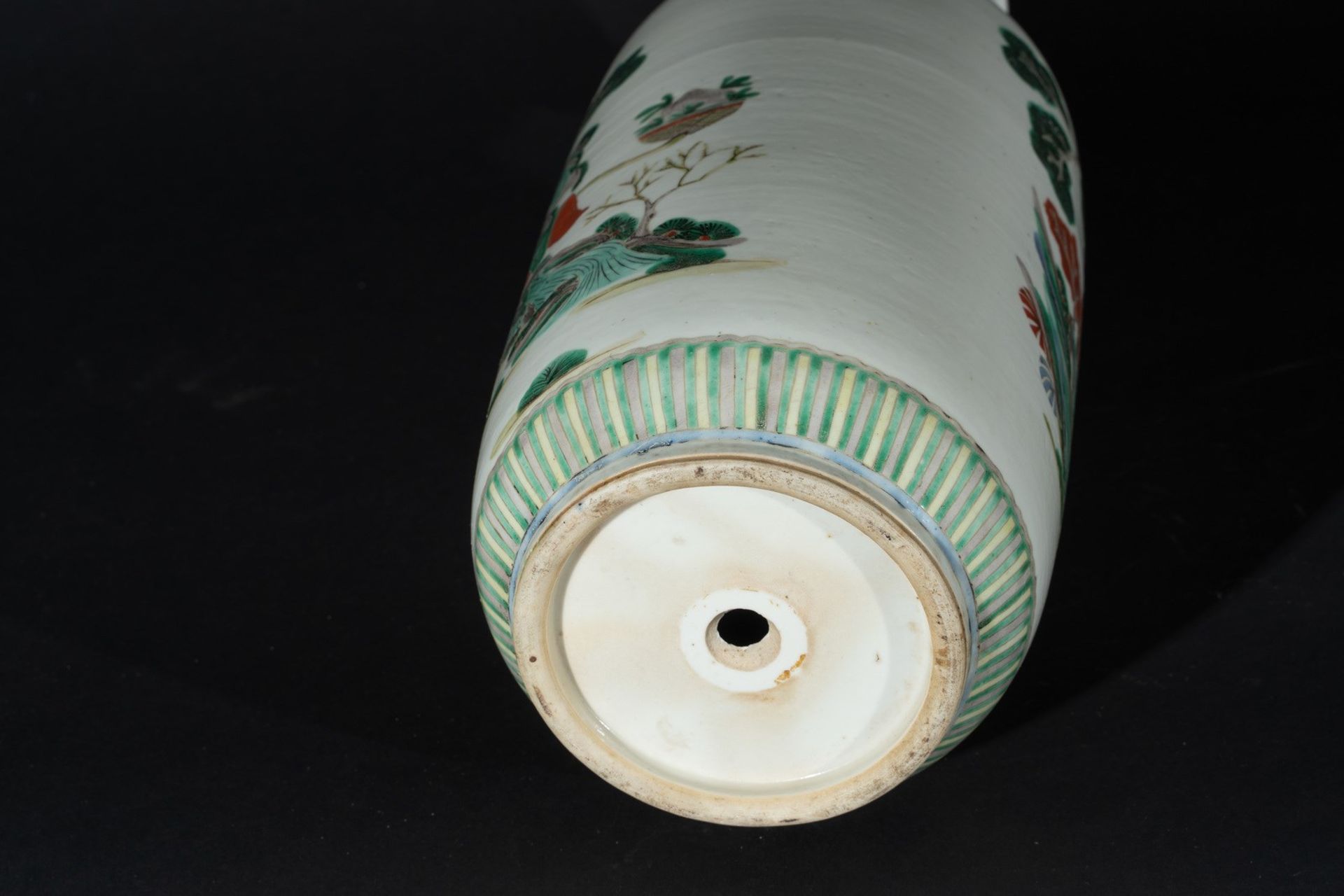 Arte Cinese A famille verte porcelain baluster vase China, Qing dynasty, 19th century . - Bild 4 aus 4