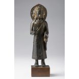 Arte Himalayana An iron cast figure of Buddha DipankaraNepal, 17th century .