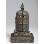 Arte Himalayana A stone stupa Nepal, 12th - 13th century or later .