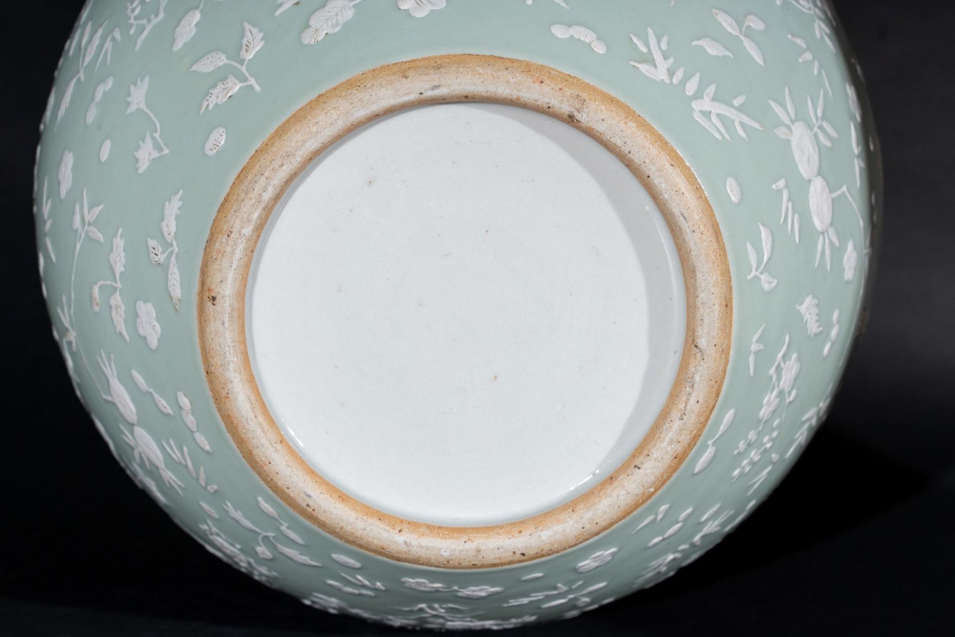 Arte Cinese A large tianqiuping celadon glazed pottery vaseChina, Qing dynasty, 19th century . - Bild 5 aus 5