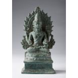 Arte Sud-Est Asiatico A bronze figure of Lord Shiva Indonesia, 10th century .