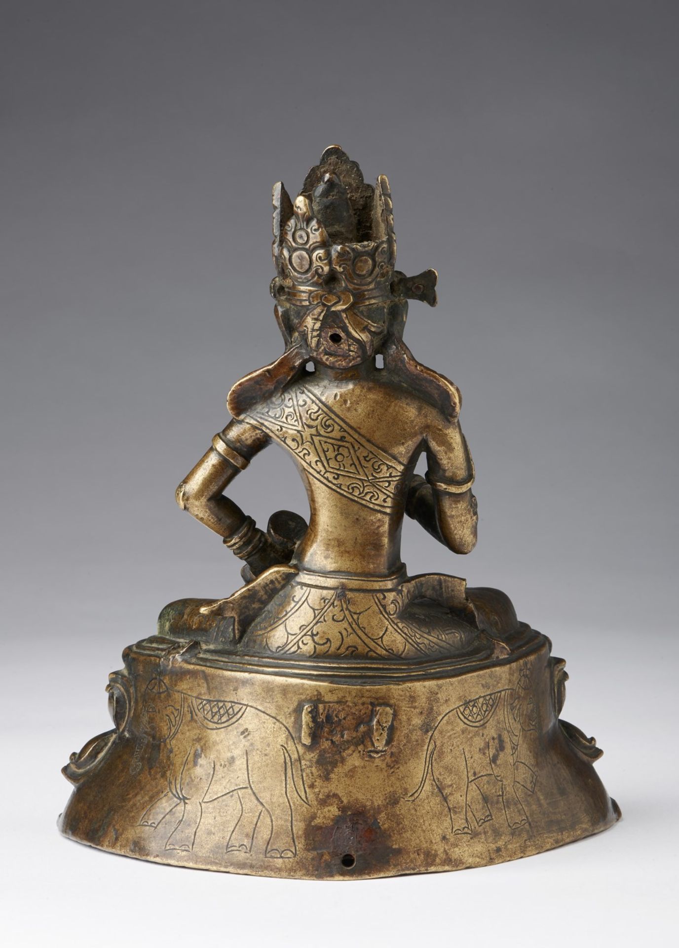 Arte Himalayana A bronze figure of Vajrasattva Tibet, 12th-13th century . - Bild 2 aus 6