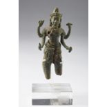 Arte Sud-Est Asiatico A bronze figure of Avalokiteshvara Cambodia, Khmer, 12th century .