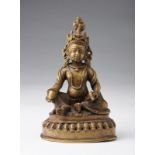 Arte Himalayana A bronze figure of Jambhala Nepal, 18th-19th century .