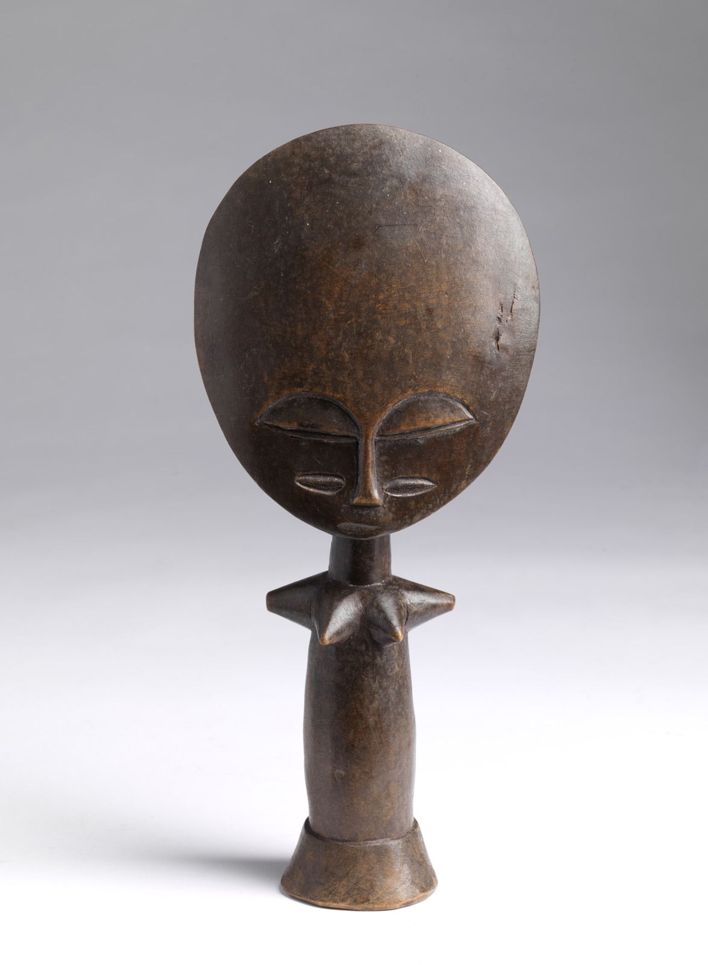 Arte africana Aqua-ba fertility doll, Ashanti Ghana .