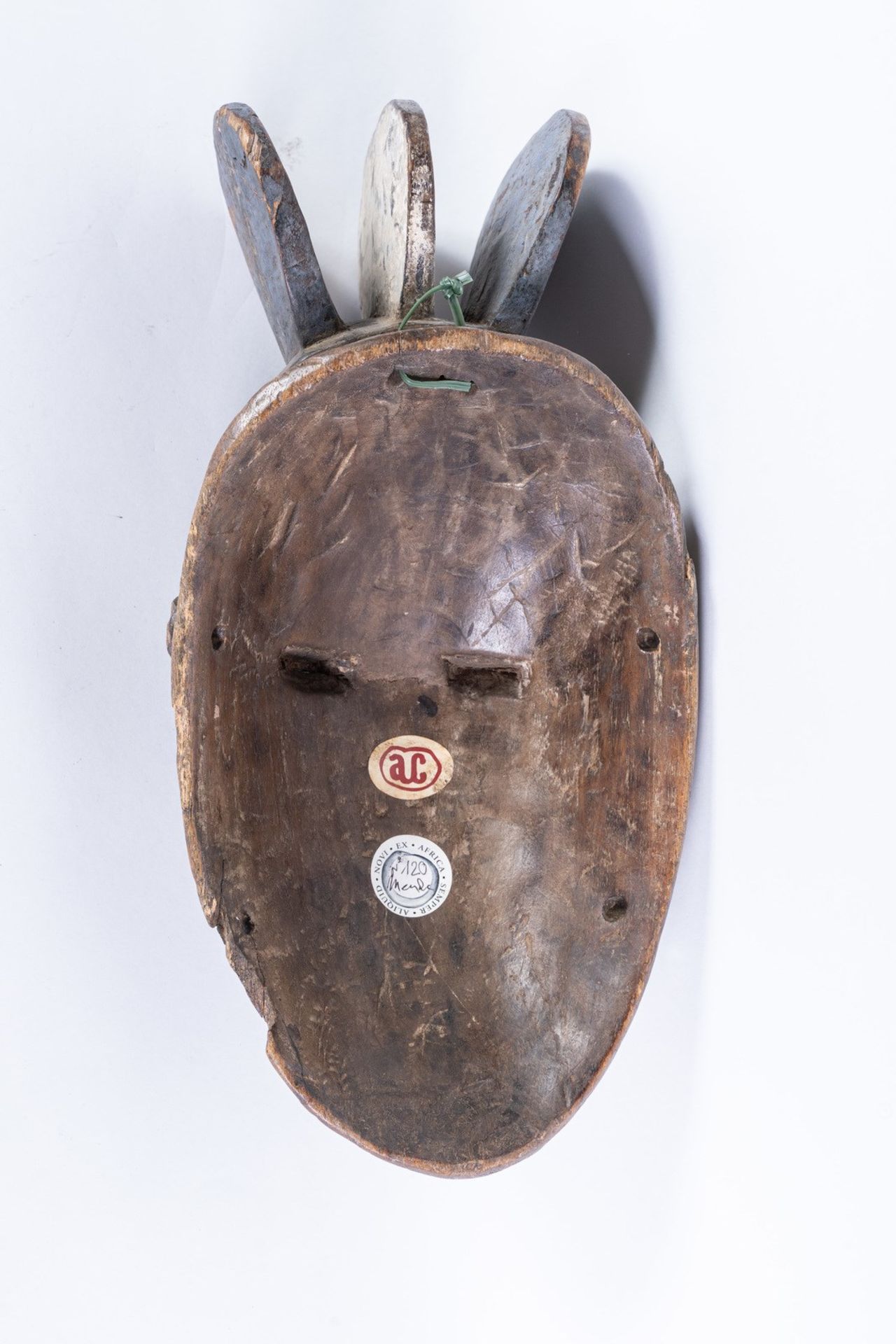 Arte africana Portrait mask, BauleIvory Coast. - Bild 3 aus 3