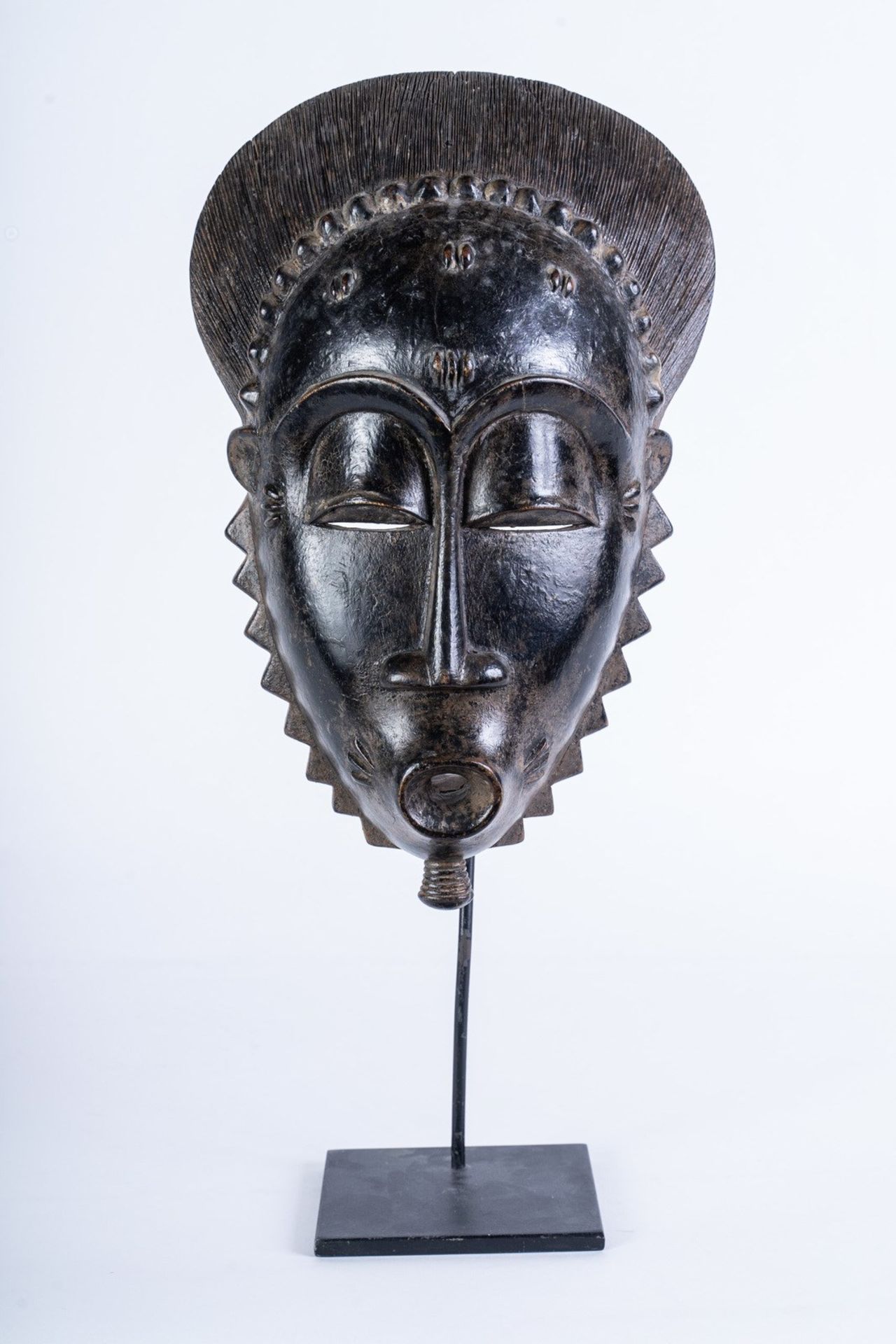 Arte africana Portrait mask, BauleIvory Coast.