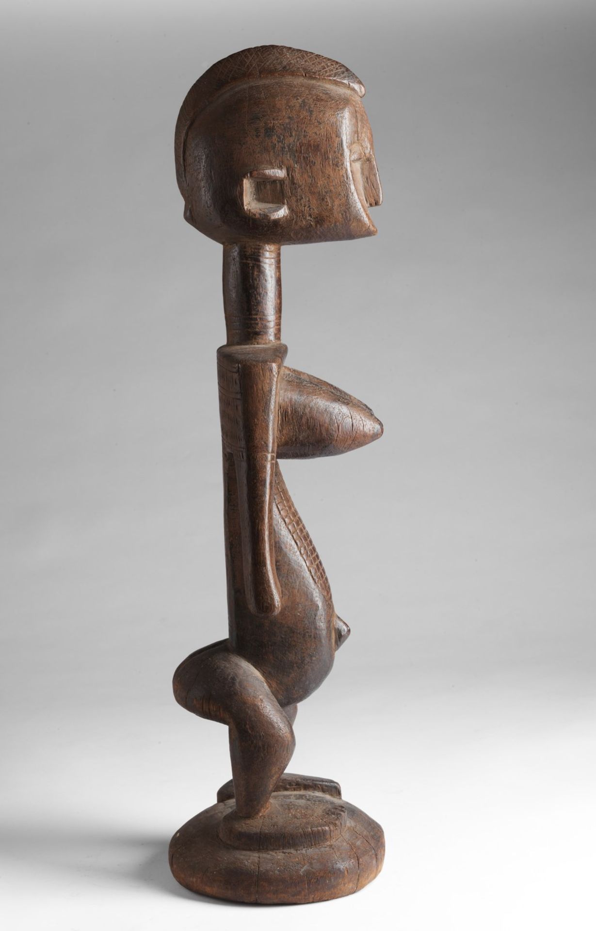 Arte africana Female figure, Attie (?)Ivory Coast. - Bild 3 aus 5