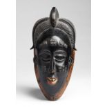 Arte africana Mblo mask, BauléIvory Coast.