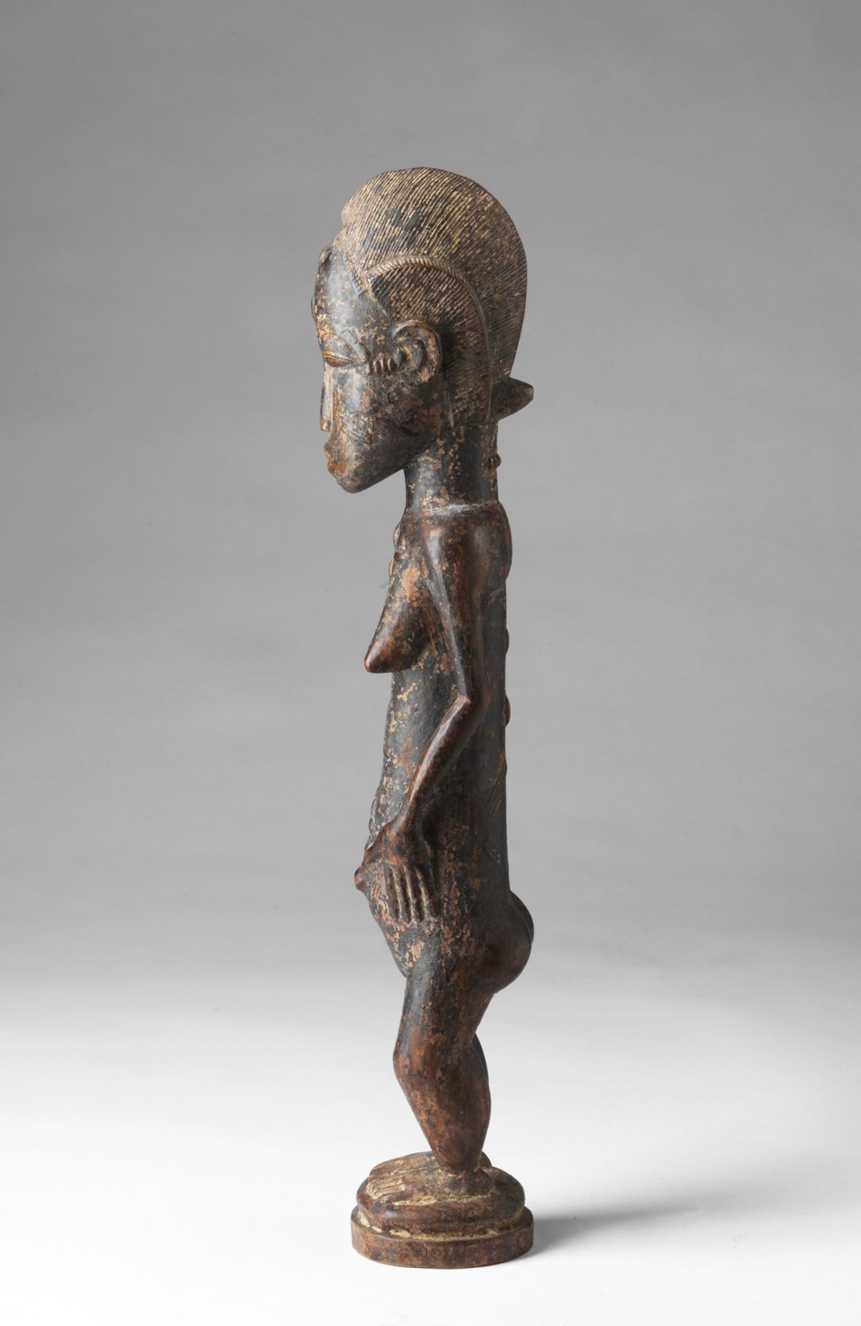 Arte africana Female figure, BauléIvory Coast. - Bild 3 aus 5