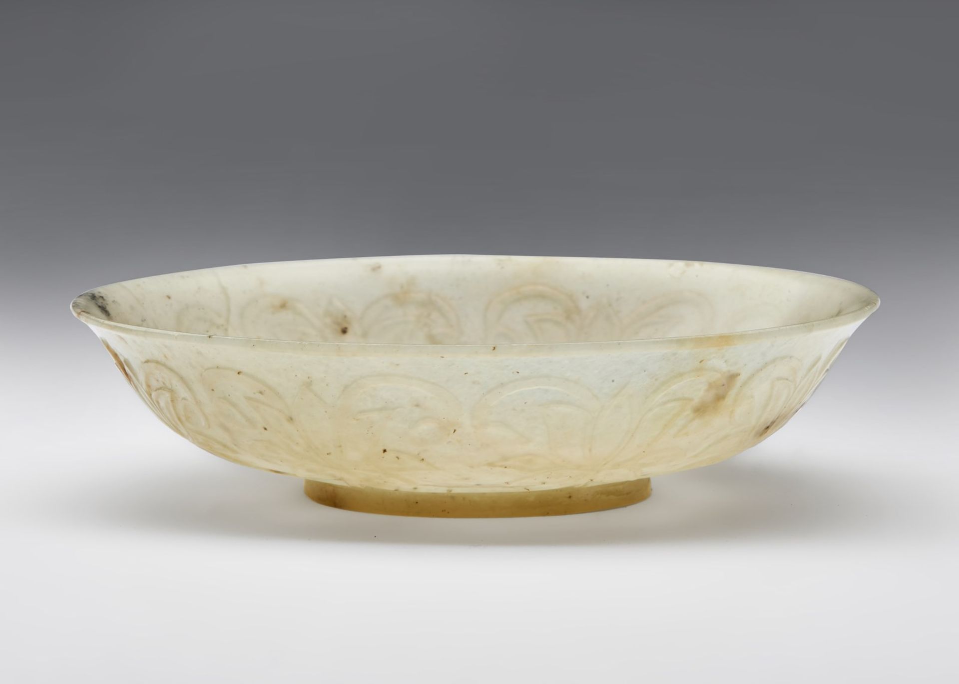 Arte Indiana A Mughal jade dishIndia, XIX secolo .