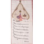 Arte Islamica A finely illuminated Ottoman firman with tughra of Abdullhamid I (1774-1789) .