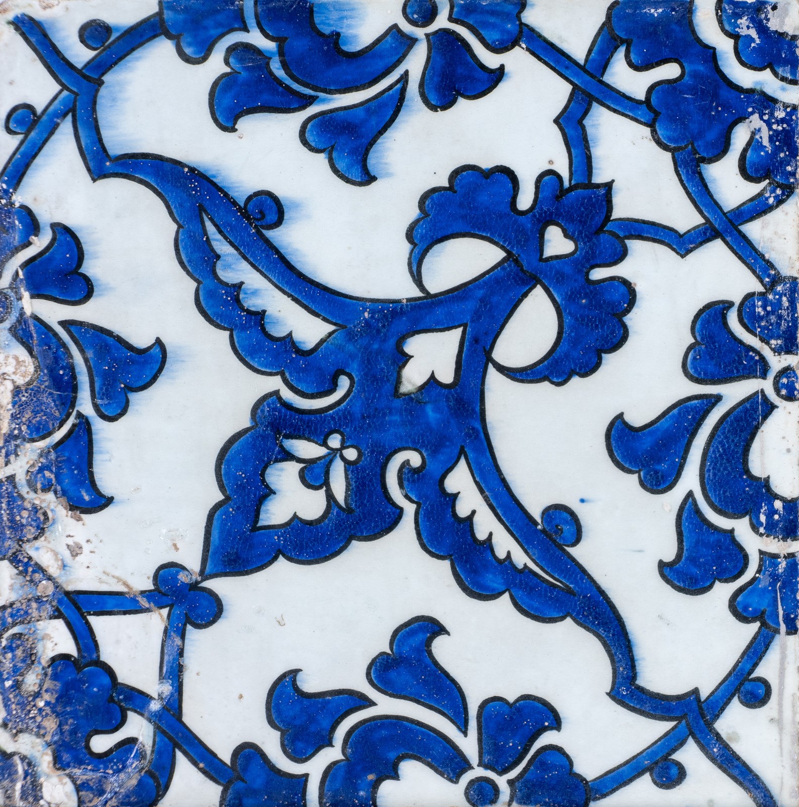 Arte Islamica A Dome of the Rock pottery tile Ottoman Empire, 16th century .