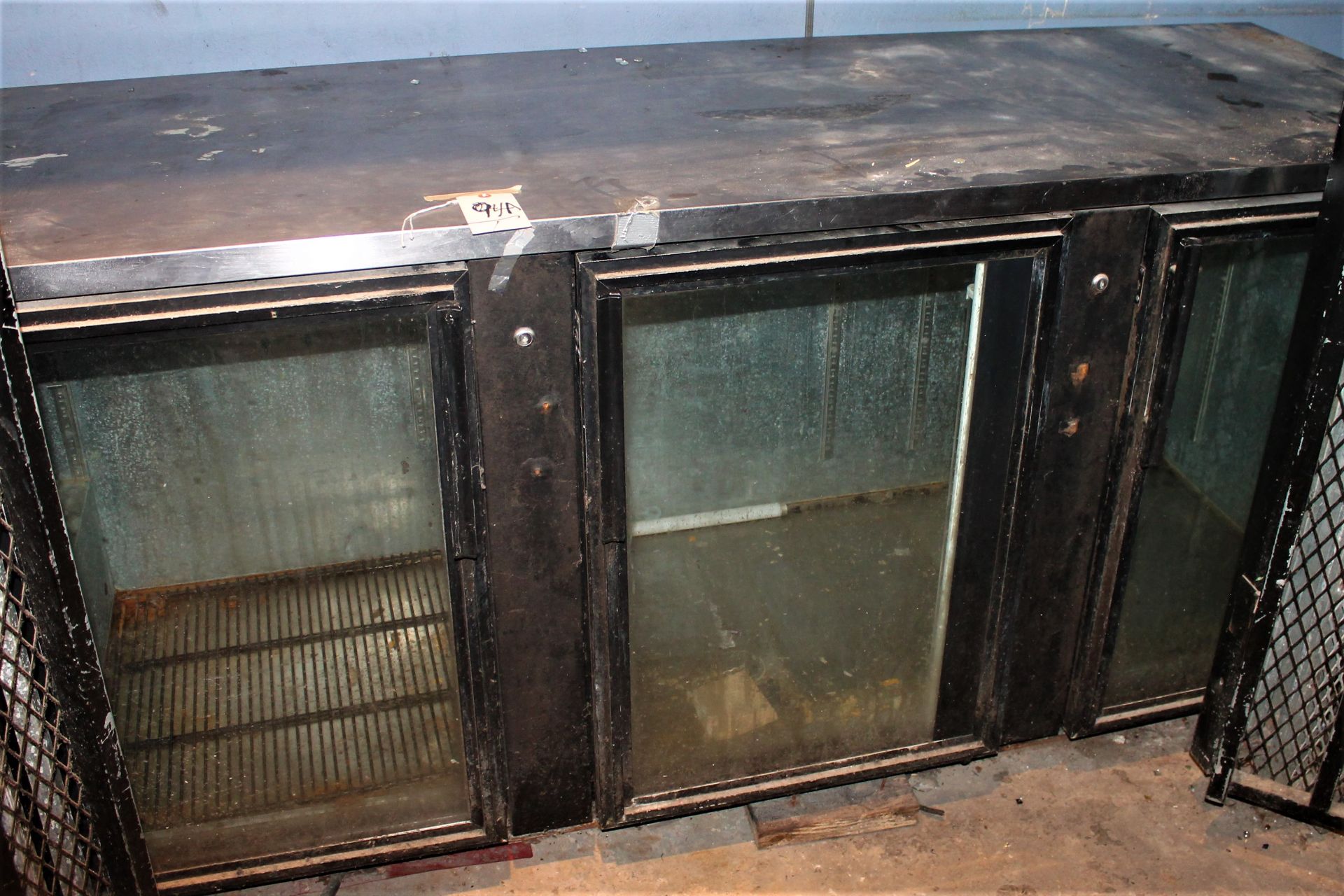 True Back Bar Glass Door Refrigerator