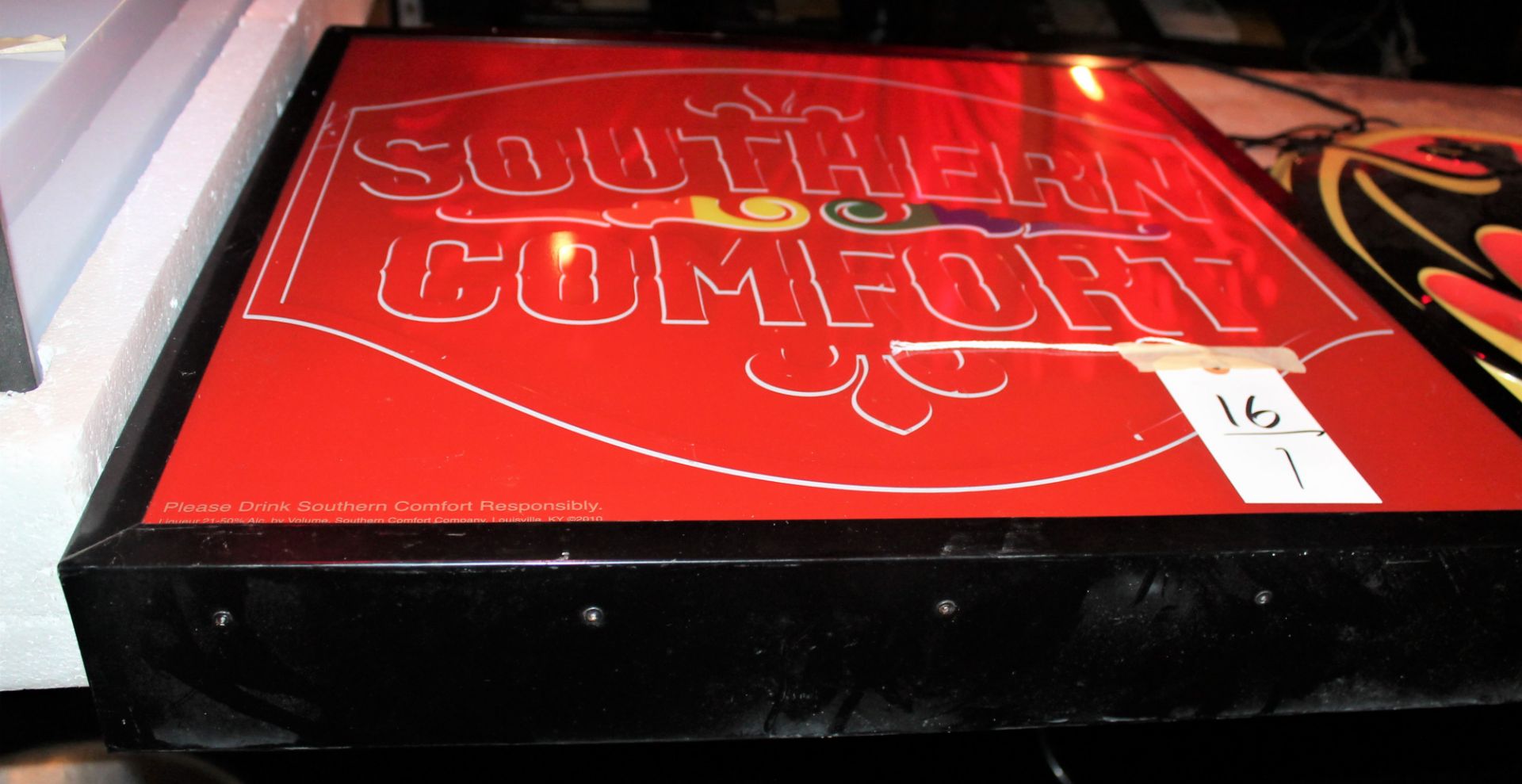 Southern Comfort Lighed Signs