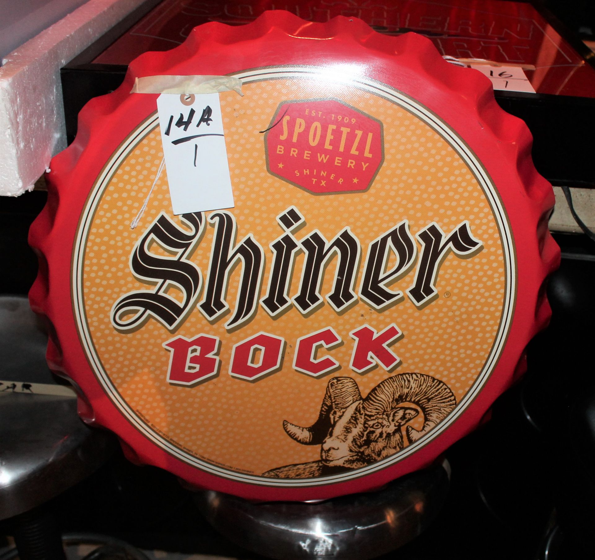 Shiner Bock Sign