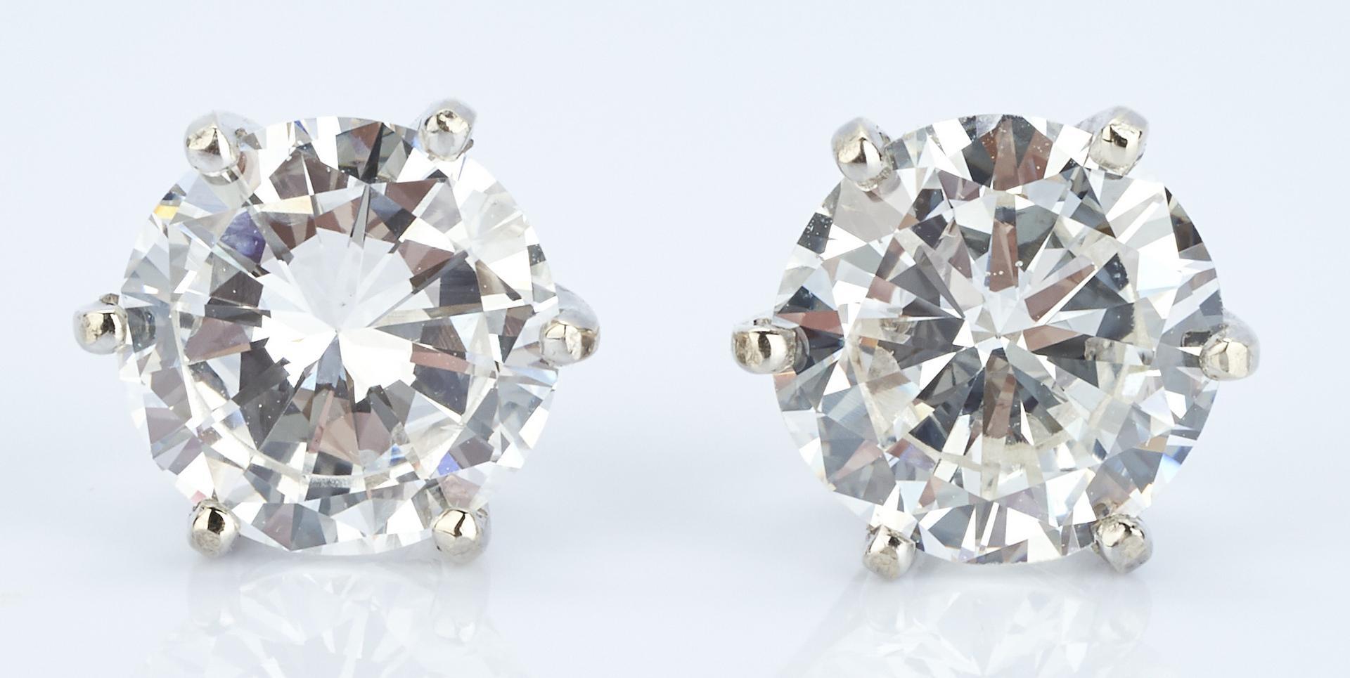 14K Pair 2 CTW Diamond Stud Earrings