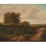 Late 19th century landscape, signed Albert Clark 1882