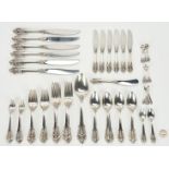 Wallace Grand Baroque Sterling Flatware, 62 Pcs.