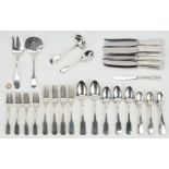 64 Pcs. International 1810 Sterling Silver Flatware