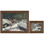 2 Alexander Dumas Great Smoky Mountains, TN Paintings