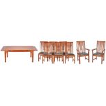 Stickley Mission Dining Table and 8 Chairs