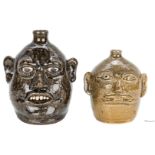 Lanier & Reggie Meaders Pottery Face Jugs