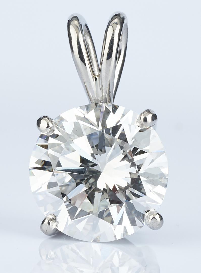 4.18 CTW Diamond Pendant, GIA (VVS2, E) - Image 10 of 17