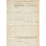 1852 Mary Dare Shipping Manifest