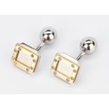 Cartier Santos Oretacier Cufflinks