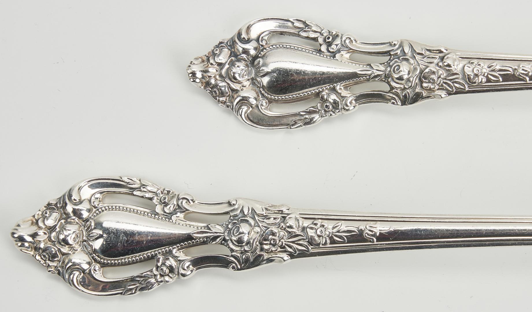 157 Pcs. Lunt Eloquence Pattern Sterling Silver Flatware - Image 16 of 17