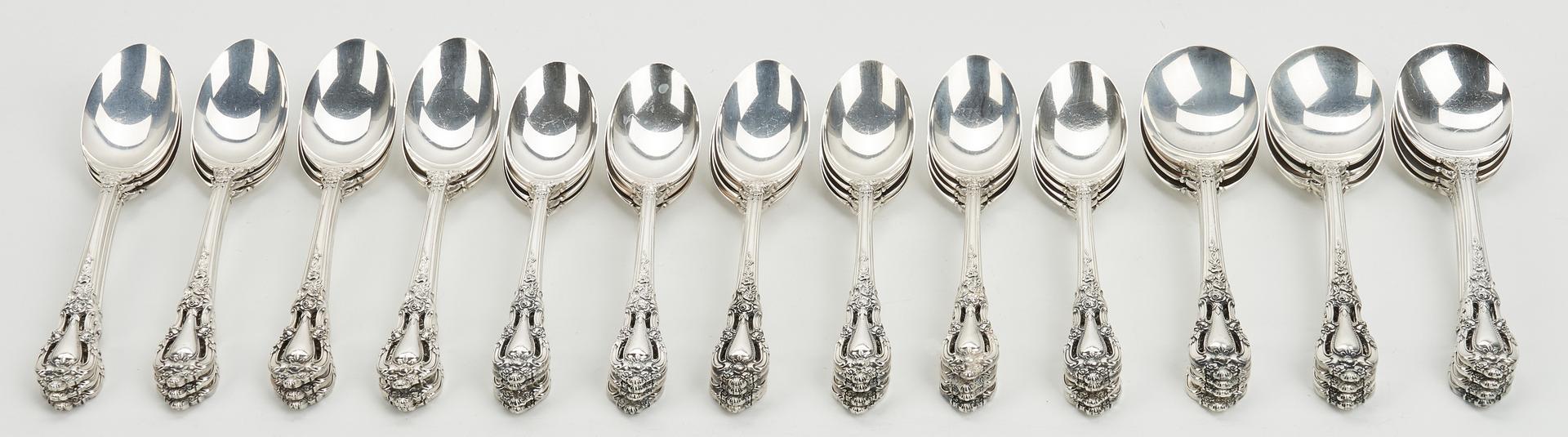 157 Pcs. Lunt Eloquence Pattern Sterling Silver Flatware - Image 4 of 17