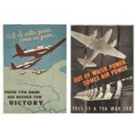 2 World War II TVA Propaganda Posters