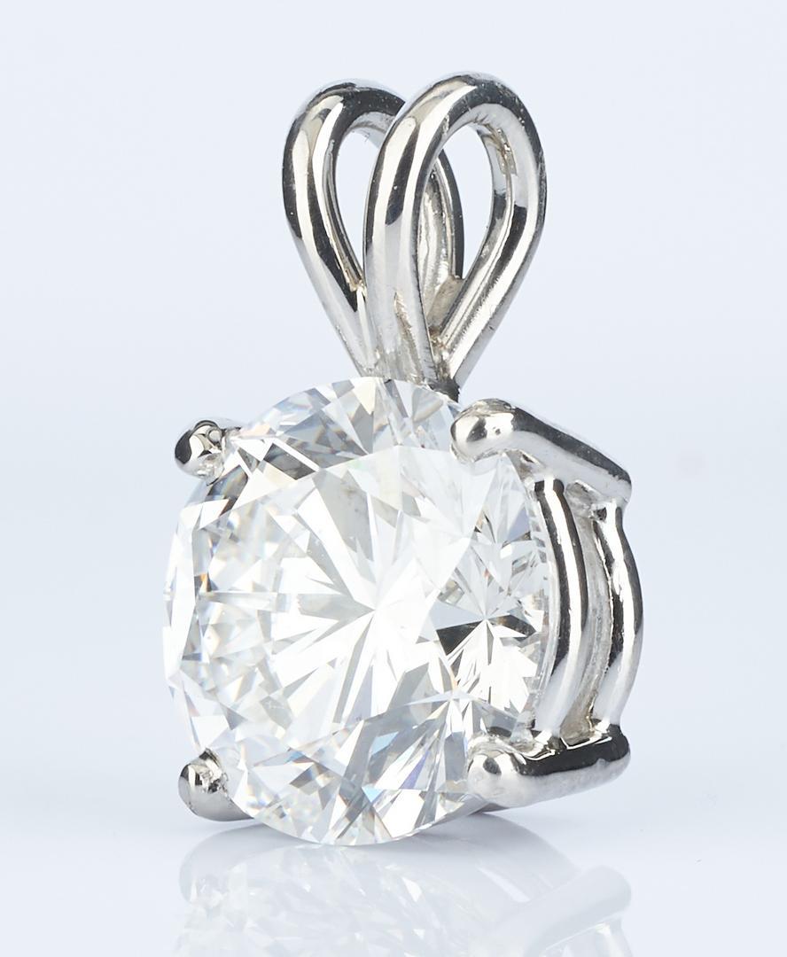 4.18 CTW Diamond Pendant, GIA (VVS2, E) - Image 12 of 17