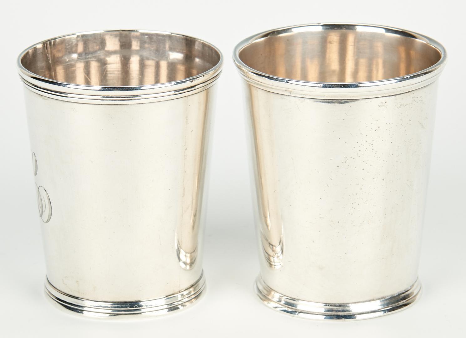 4 Kentucky Akin Retailed Coin Silver Julep Cups - Image 18 of 18