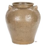 Edgefield South Carolina Slave Made Pottery Jar