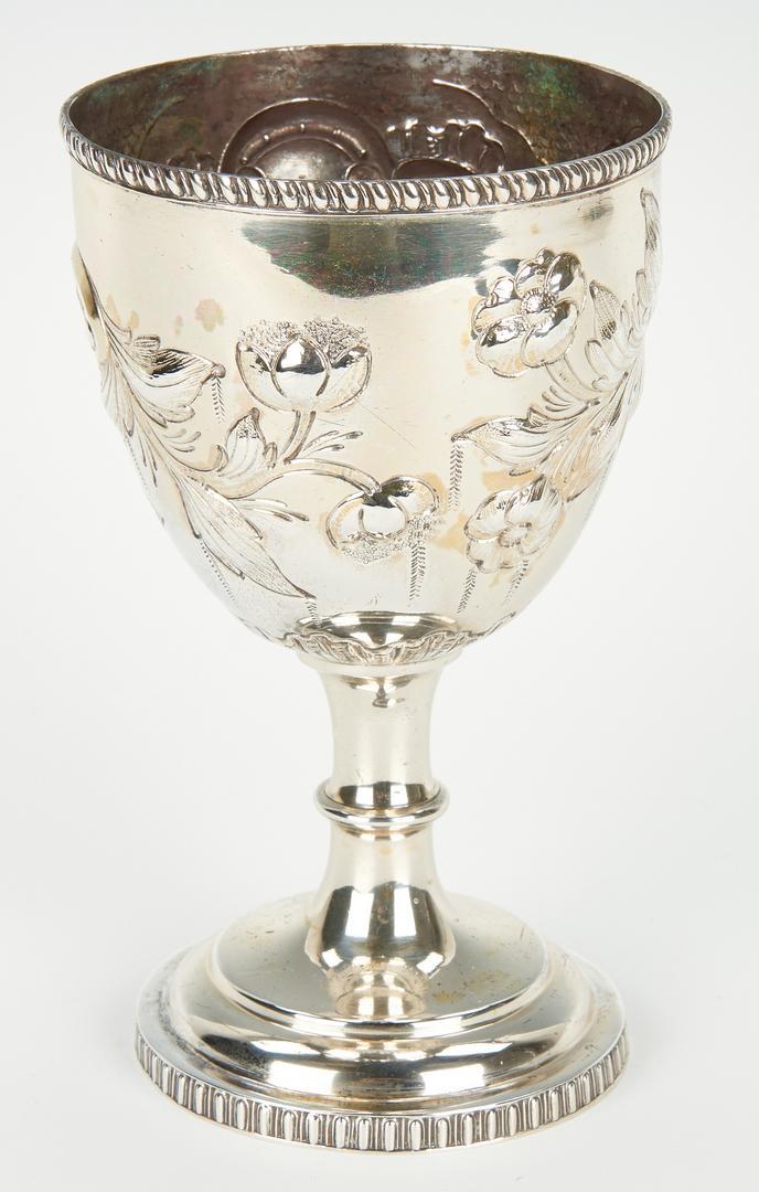 Coin Silver Goblet and Mug, inc. KY - Image 7 of 19