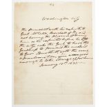 President Andrew Jackson letter, KY interest