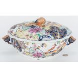 Mottahedeh Tobacco Leaf Porcelain Tureen