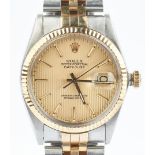 Mens Rolex Oyster Perpetual Datejust Wristwatch
