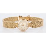 Ladies 18K Bucherer 21 Jewel Wrist Watch